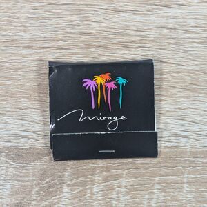 Vintage 1990s Mirage Las Vegas Matchbook – Hotel Casino Souvenir